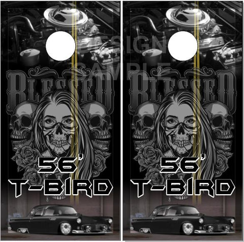 56 T Bird Cornhole Boards