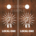 Local One Electric Cornhole Boards