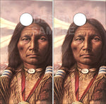 Native American Chief Cornhole Boards