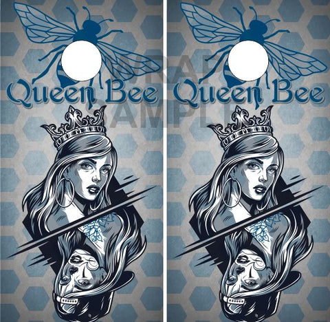 Queen Bee Cornhole Boards