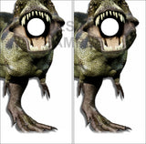 T Rex Dinosaur Cornhole Boards