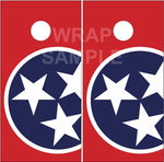 Tennessee Large Star Cornhole Boards