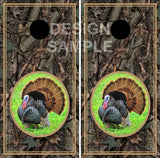 Wild Turkey Camo Cornhole Boards