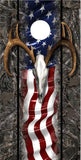 American Buck Wood Camo Cornhole Boards