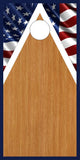 American Flag Wood Cornhole Boards