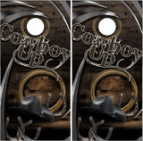 Cowboy Horse Wood Cornhole Boards