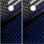 Thin Blue Line Stars Cornhole Boards