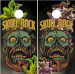 Skull Rock Zombie Claws Cornhole Boards