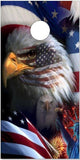 American Flag Eagle Liberty Cornhole Boards