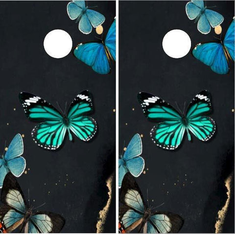 Butterflies Cornhole Boards