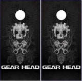 Mechanic Gear Head Cornhole Boards