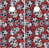 Sugar Skulls 2 Cornhole Boards