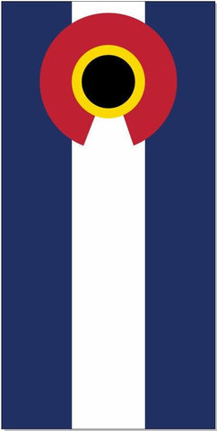 Colorado Flag Cornhole Boards